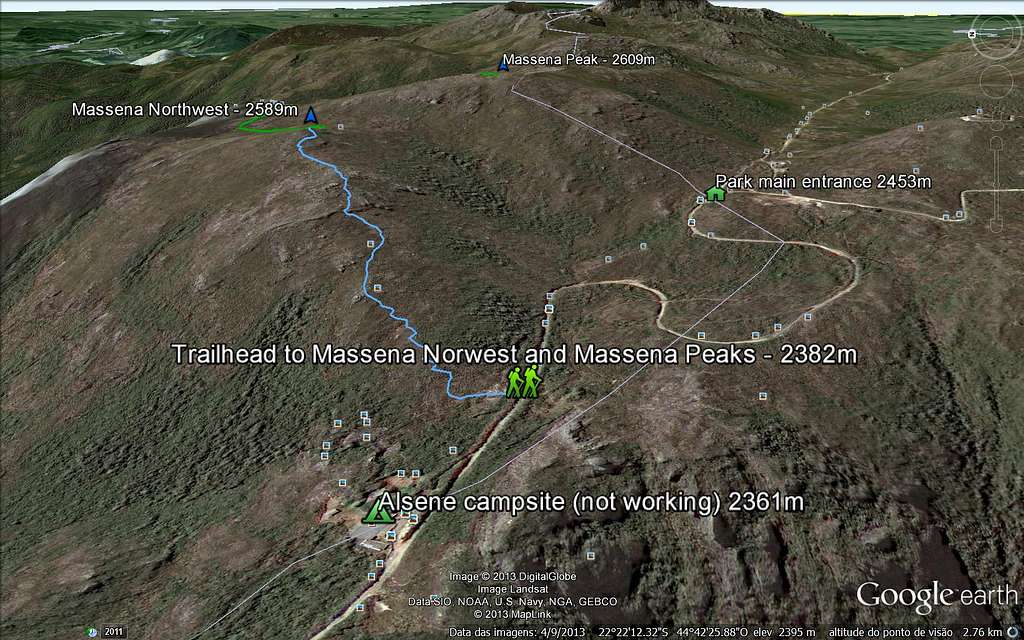 Sat info view 1 Massena Peak