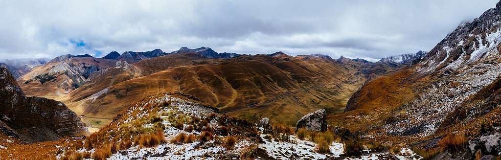 Quartelhuain Valley Panorama