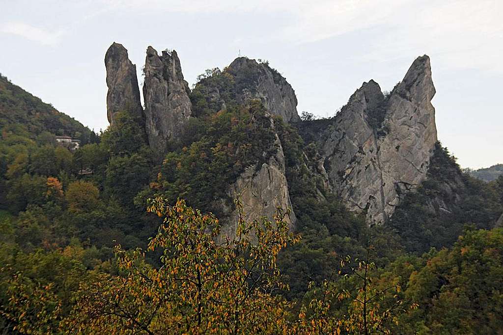 Rocca Malatina from the NW