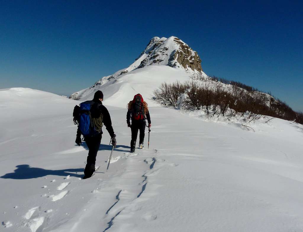 Toward Monte Torricella