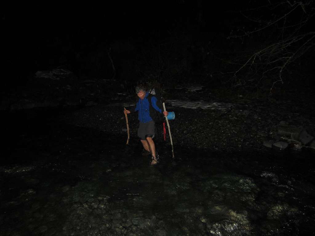 Crossing the South Fork of Stony Creek Again