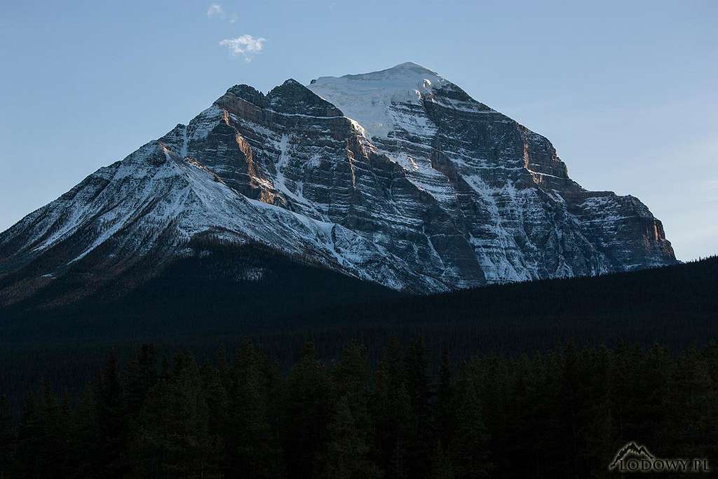 Mt. Temple from Lake Louise