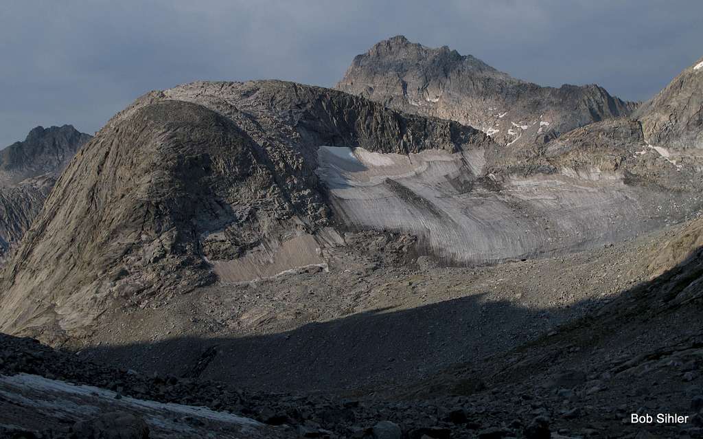 Henderson Peak and Twins Glacier