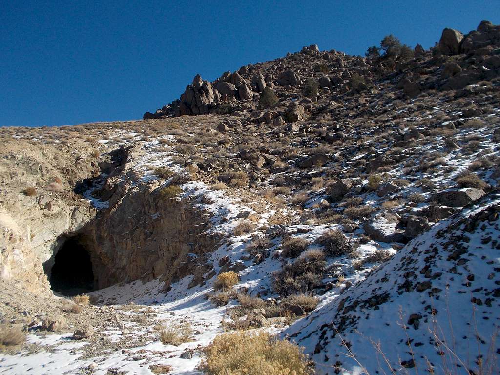 Poleta Mine hike north of Redding Canyon