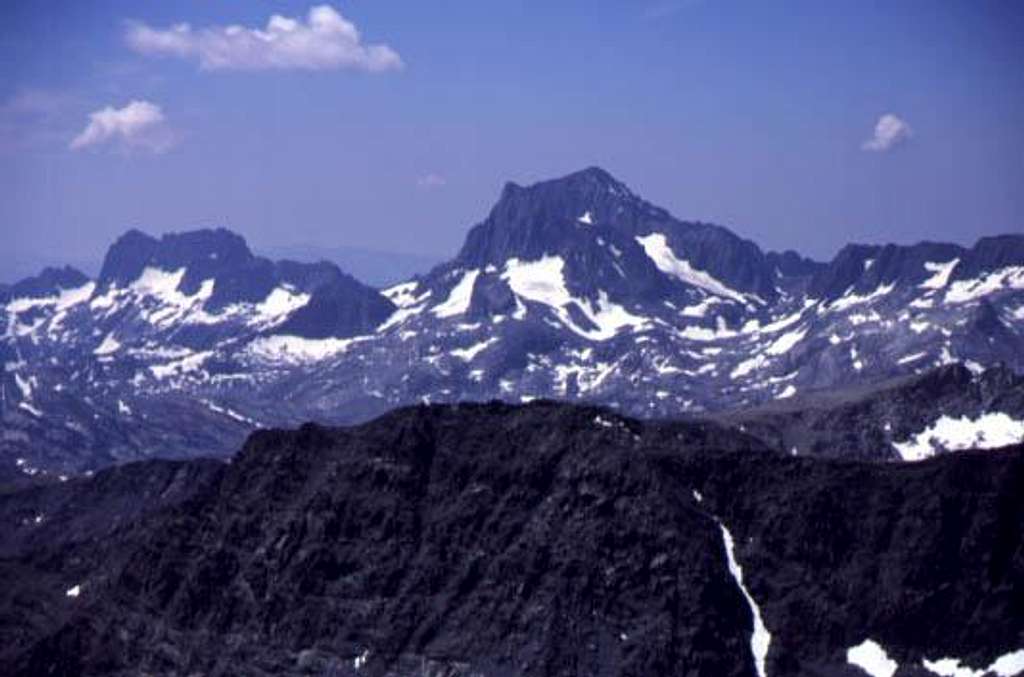 Mount Ritter from the summit...