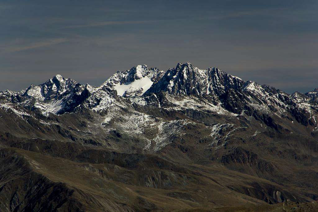 Eiskastenspitze (3371m), Bliggspitze (3453m), Vordere Ölgrubenspitze (3452m)