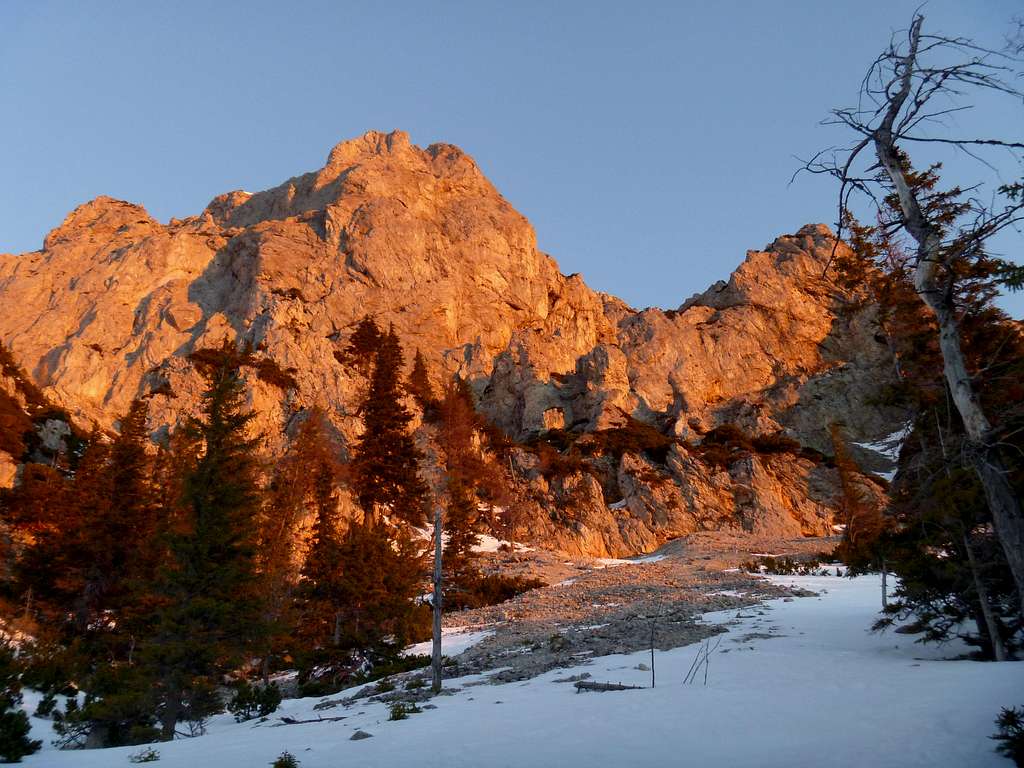 Preinerwand on a winter morning