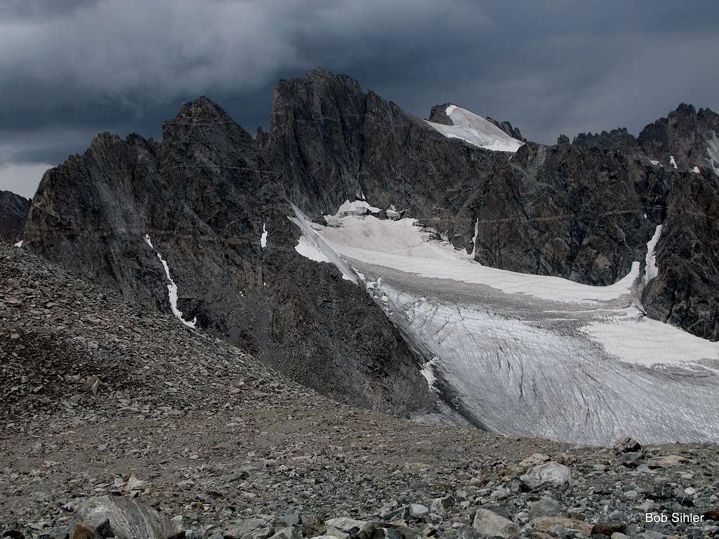 Mount Woodrow Wilson and Approaching Storm