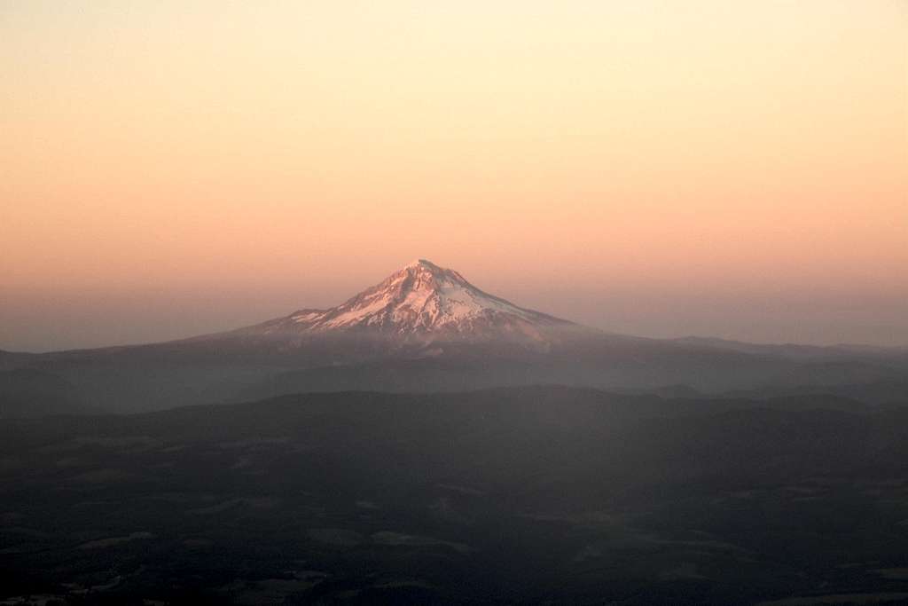 Mt. Hood in the twilight hour