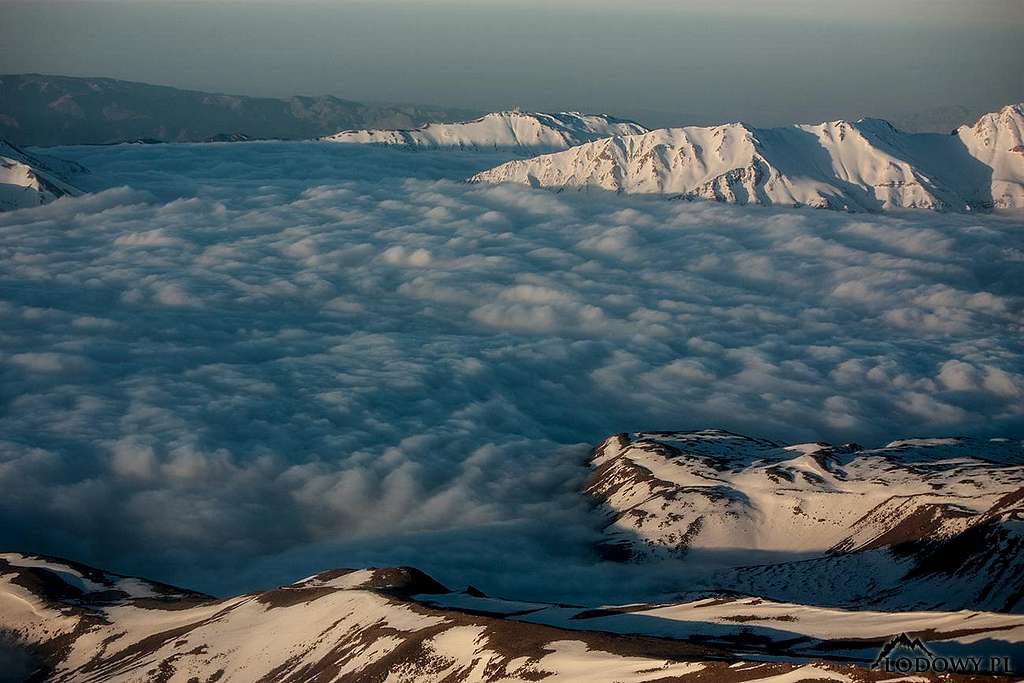 Alborz above the clouds