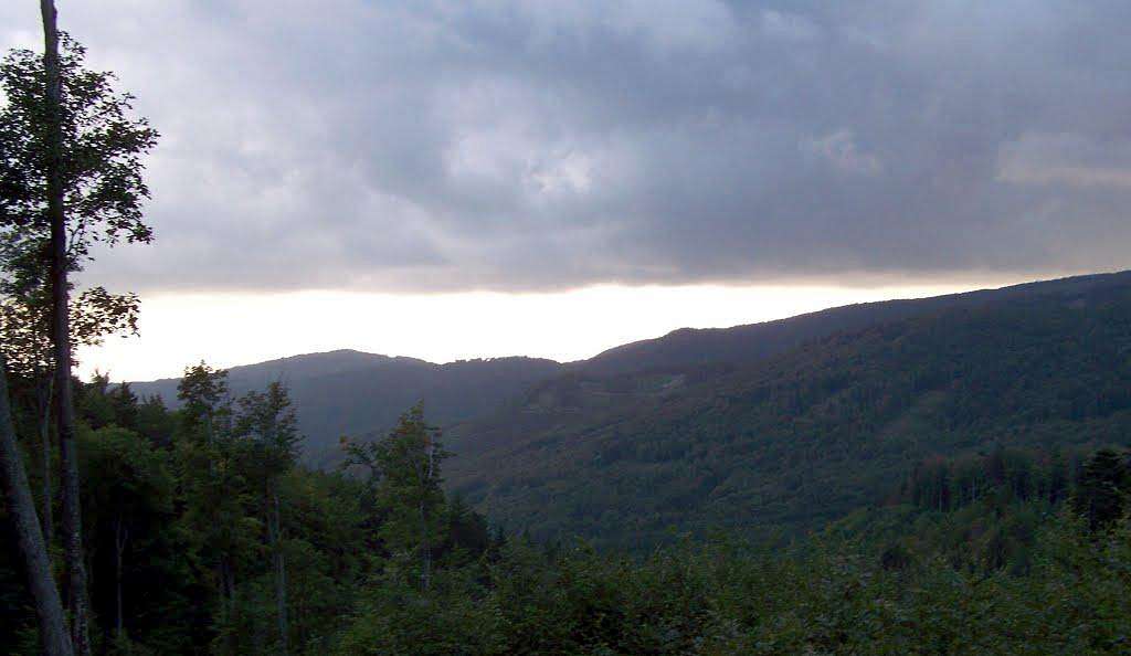 The main ridge of Vtáčnik