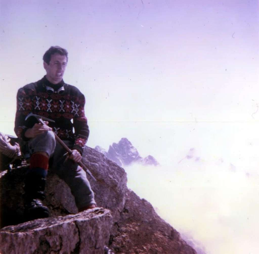 Solo on NW Face ... from La Tresenta  to Valsoera 1968