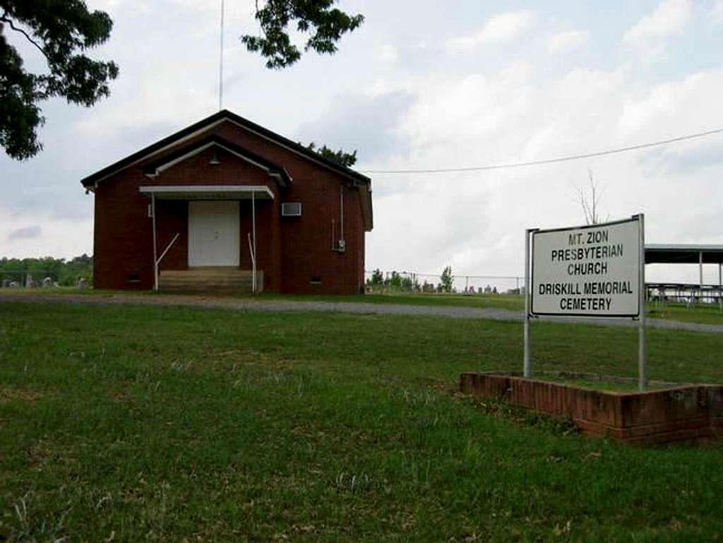 Mt. Zion Presbyterian Church...