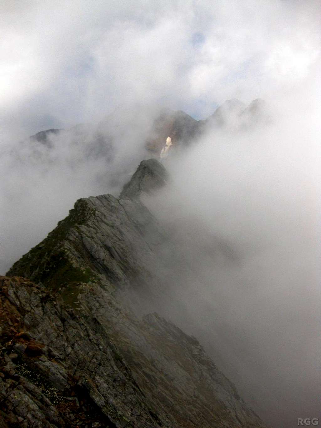 View over the Hühnerjochkamm from Blasiuszeiger