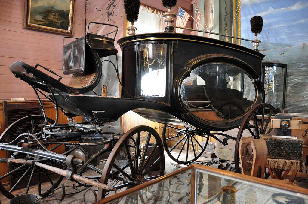 Hearse at the museum