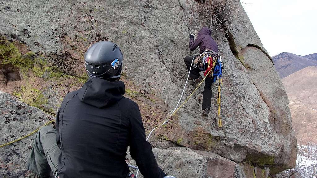 Climbing the wire