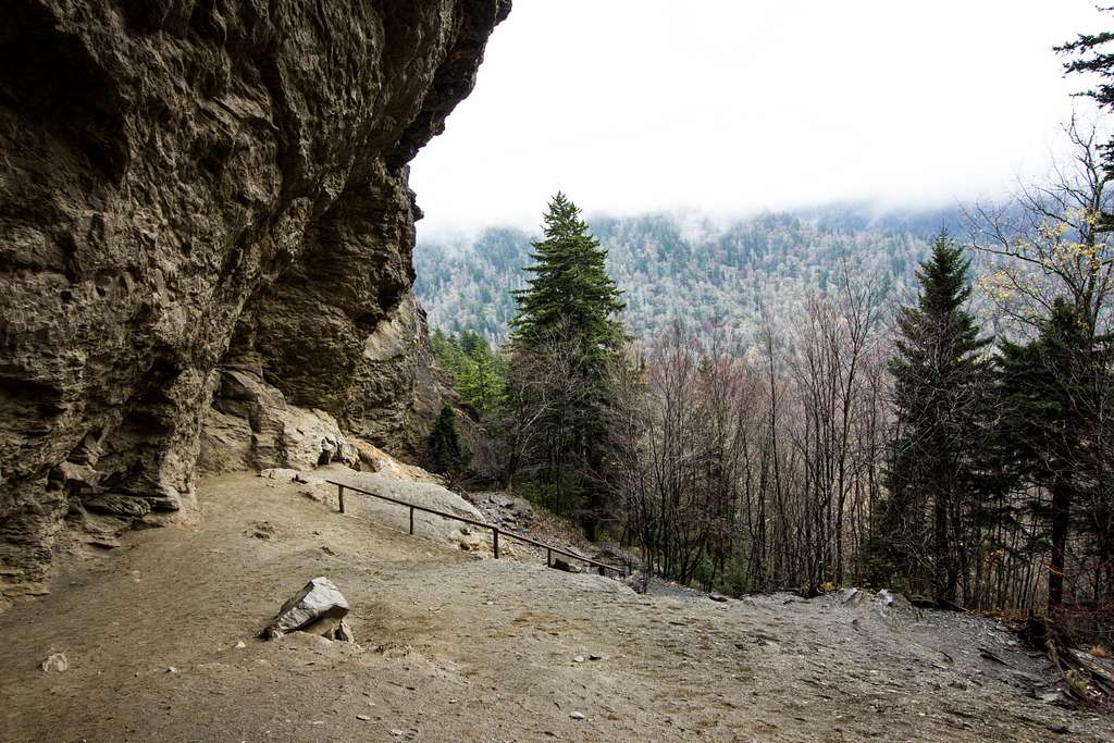 Alum Cave Bluff from the top