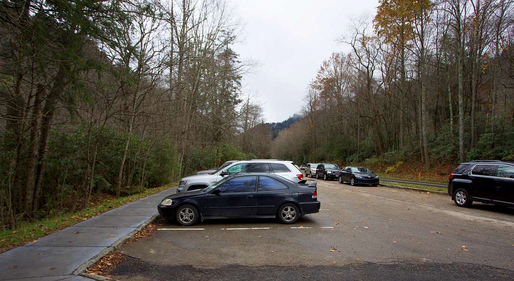 Alum Cave Trail parking lot