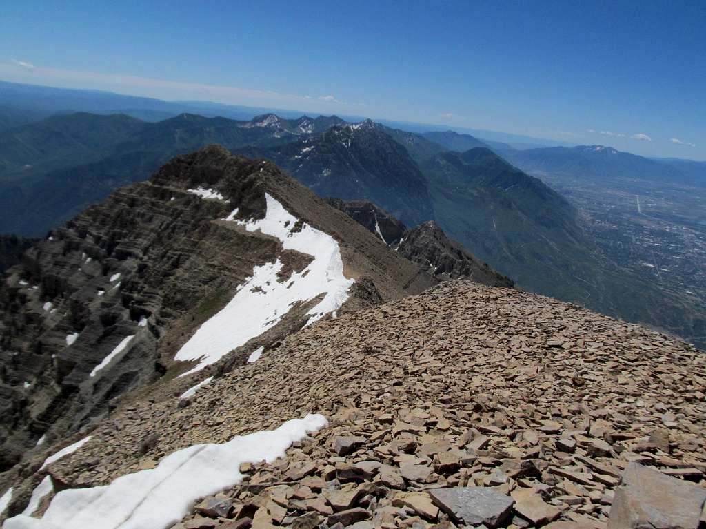 Cascade & Provo Peak from South Timp