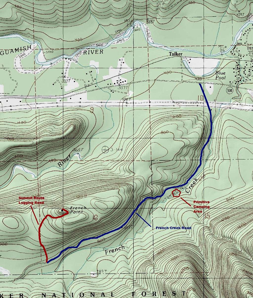 Map of the Route
