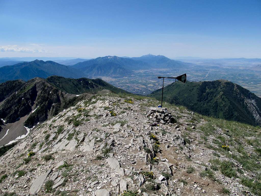 south from Provo Peak