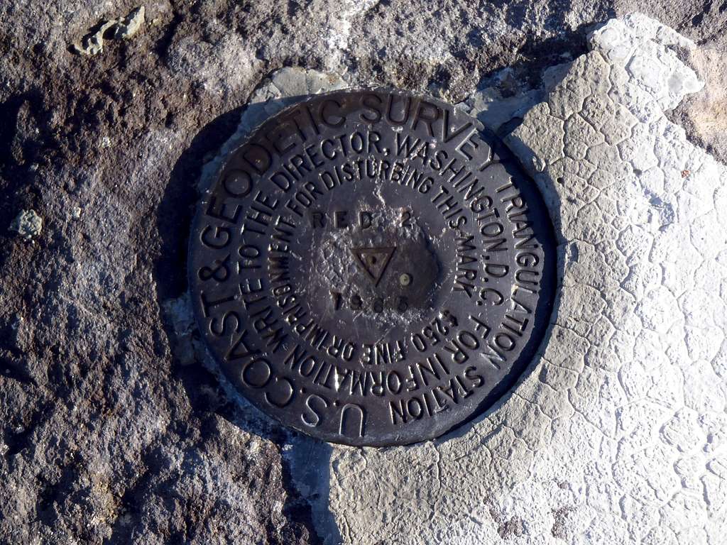 Red Mountain - USGS Benchmark