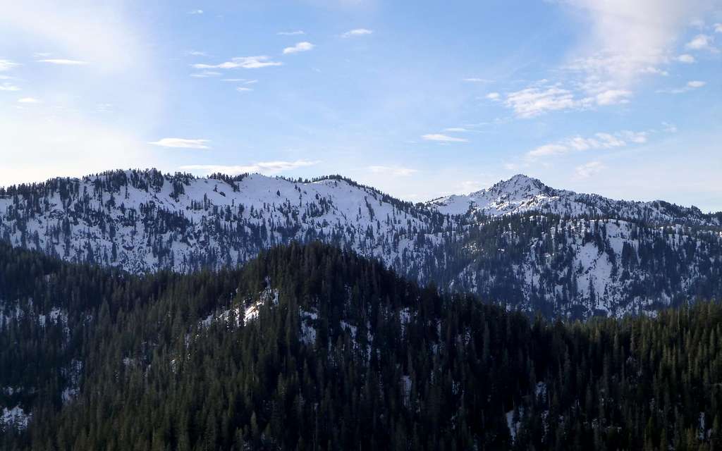 Bald Mountain from Everett Peak