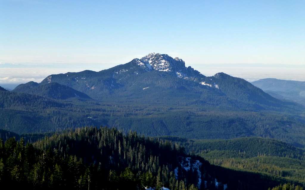 Mount Pilchuck from Everett Peak