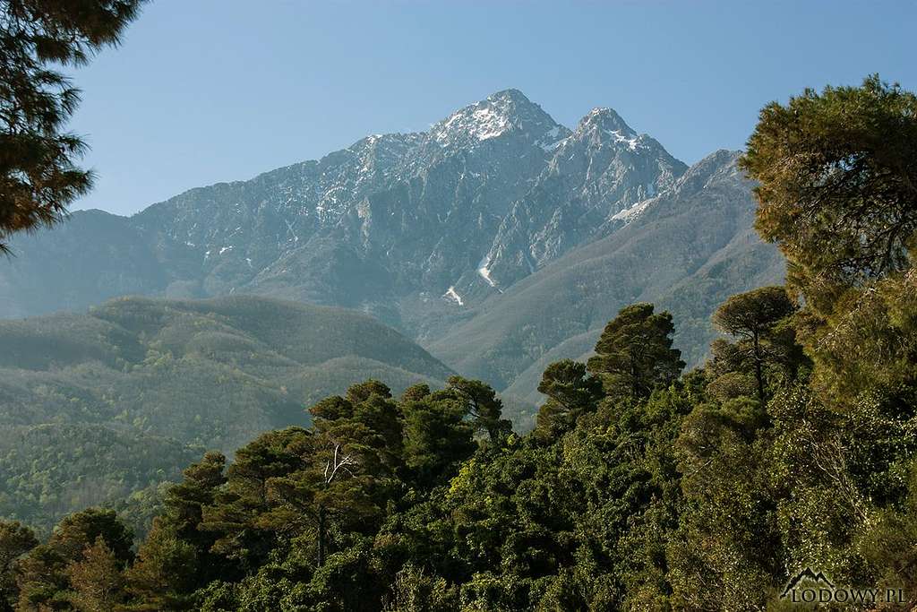 Mount Athos from North