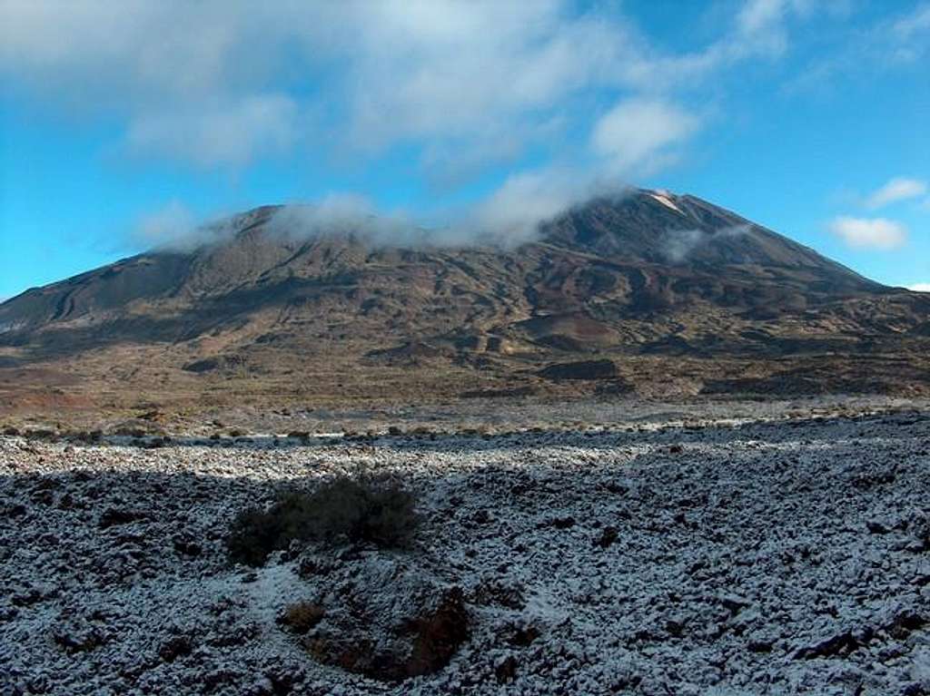 Teide, 30th Januari. left the...