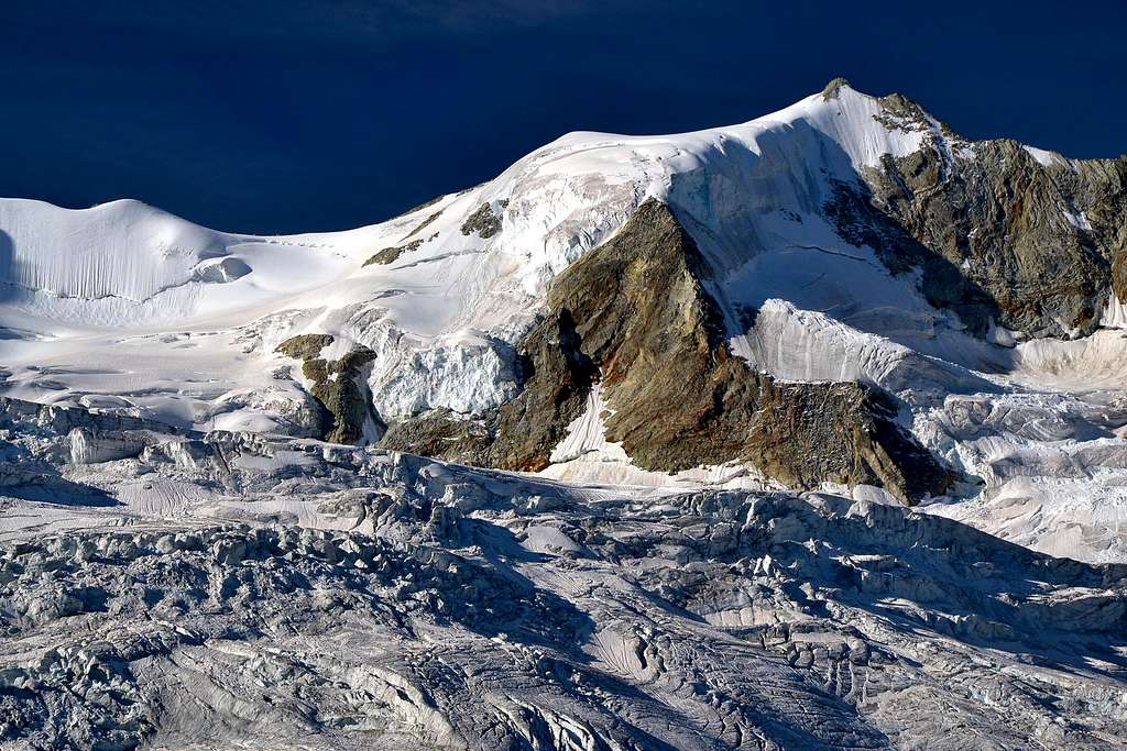 Blanc de Moming (3663 m) and Glacier de Moming