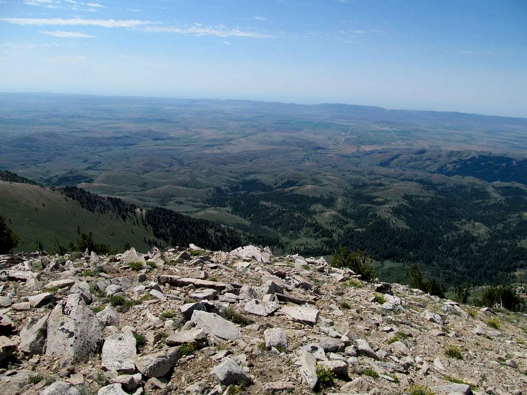 South from Smoky Dome