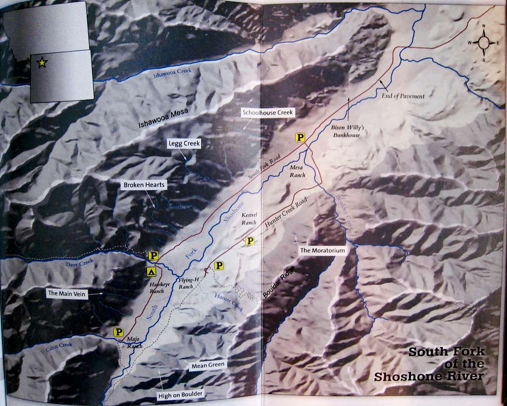 South Fork Map