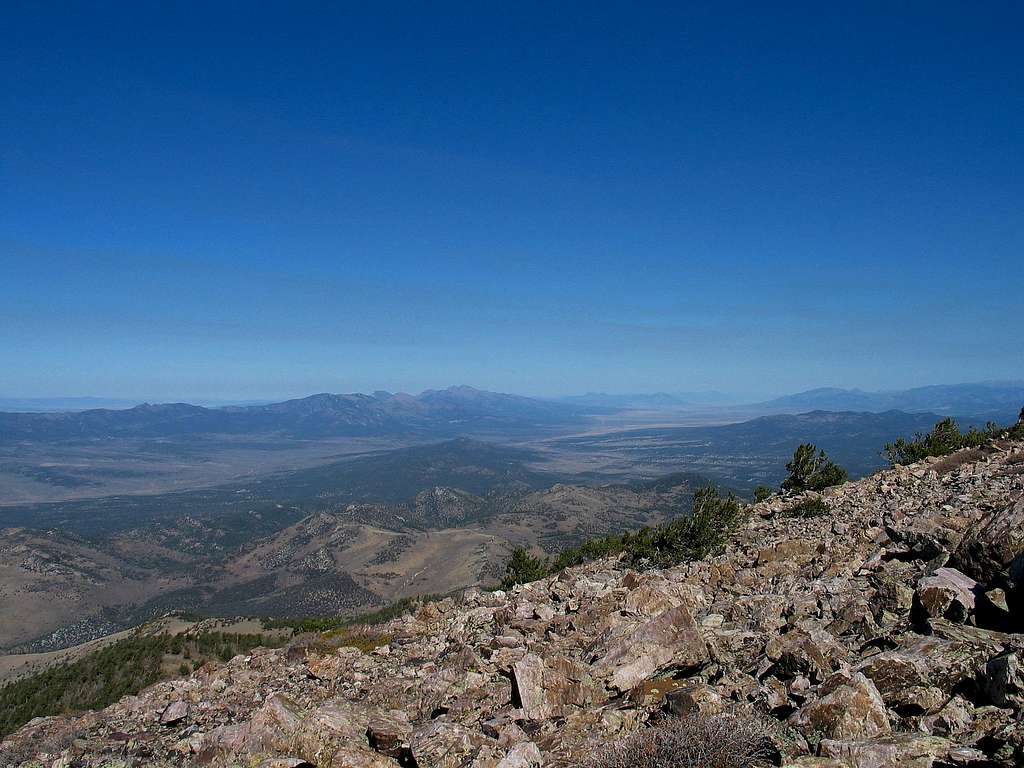 Looking NW from Grafton's summit