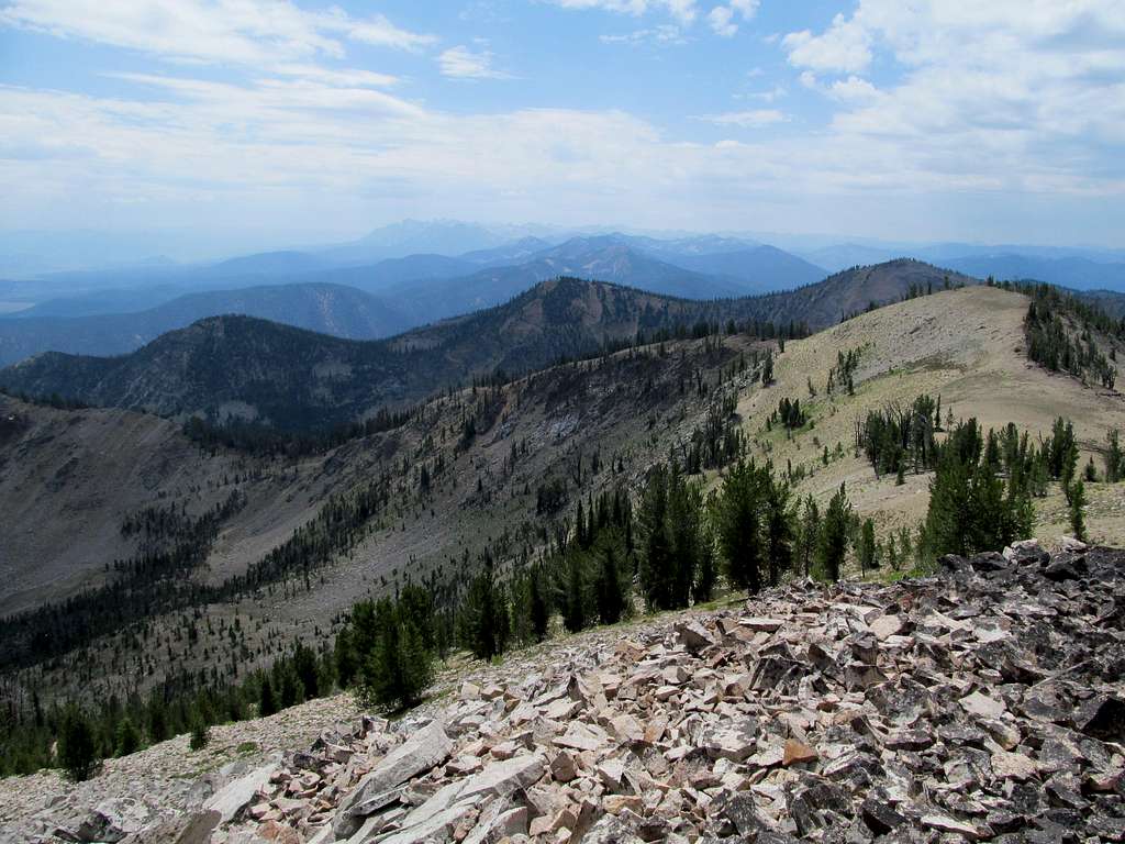 Sawtooths from South Summit