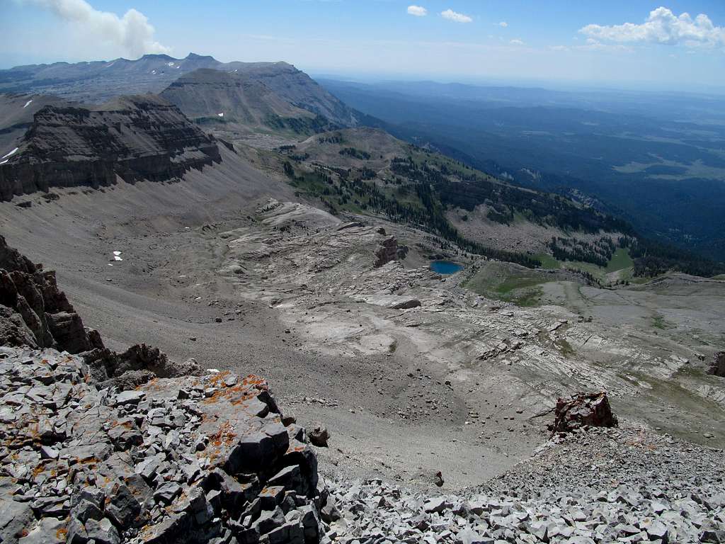 south from Doubletop Summit