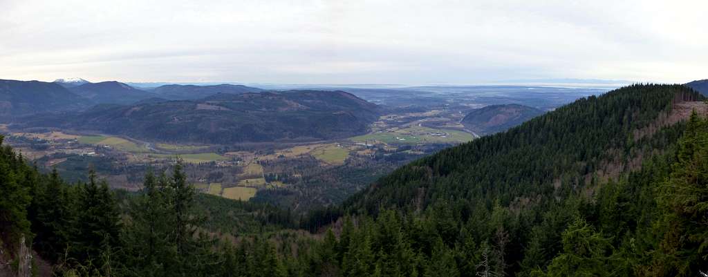 Frailey Mountain pano - south to west