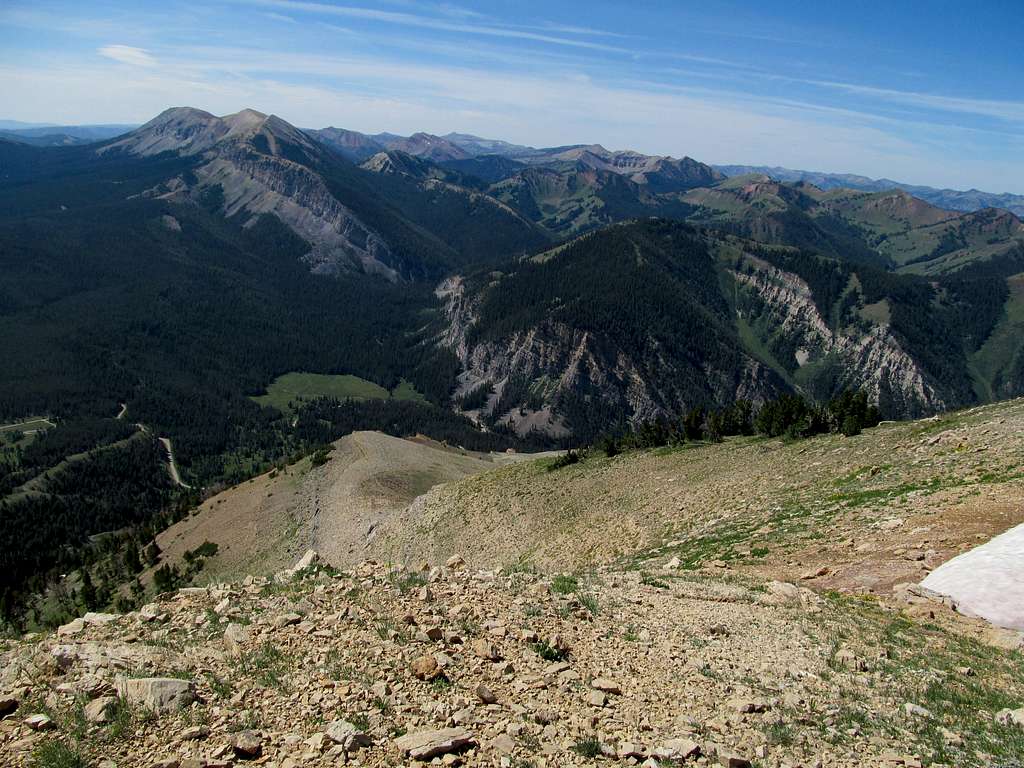 Triple Peak & Southern Wyoming Range