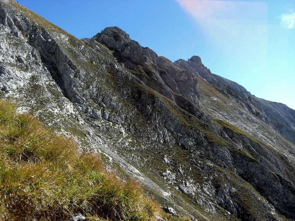 Rotwandlspitze / Steinkarlspitze