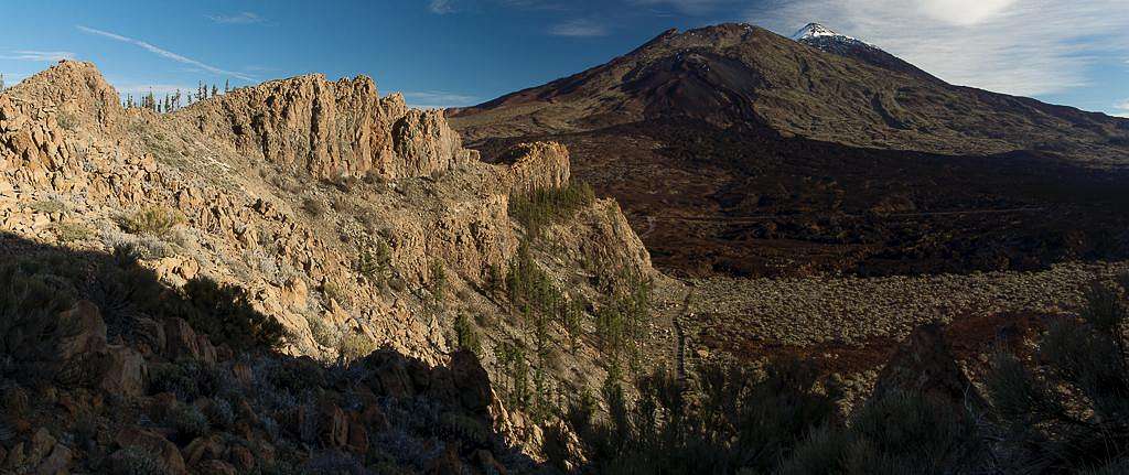 Roques del Cedro, Pico Viejo and Teide