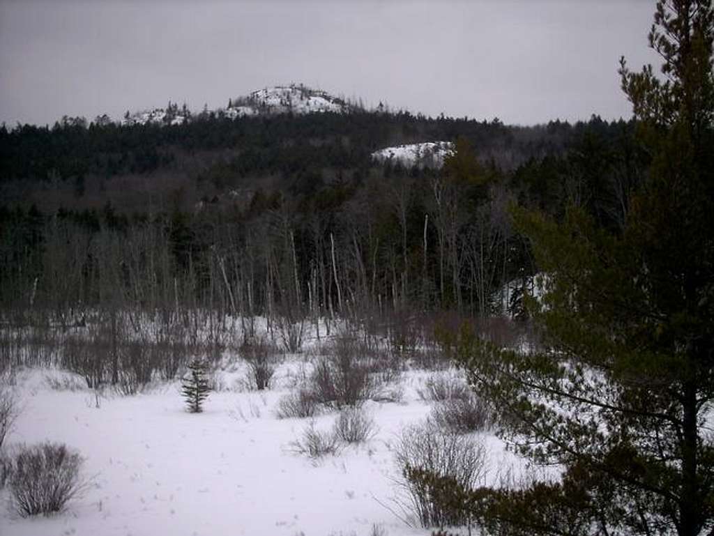 The view of Hogback Mountain...