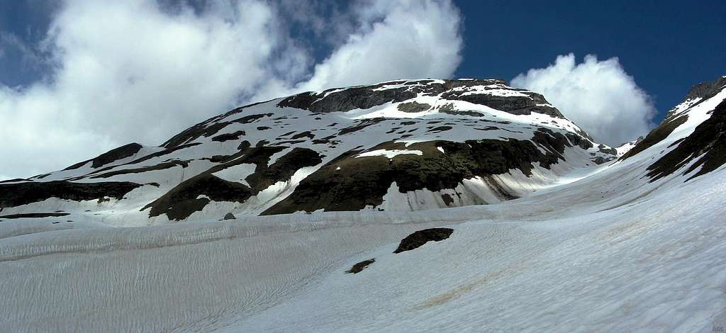 Punta Clogstafel (2967m) from the SW