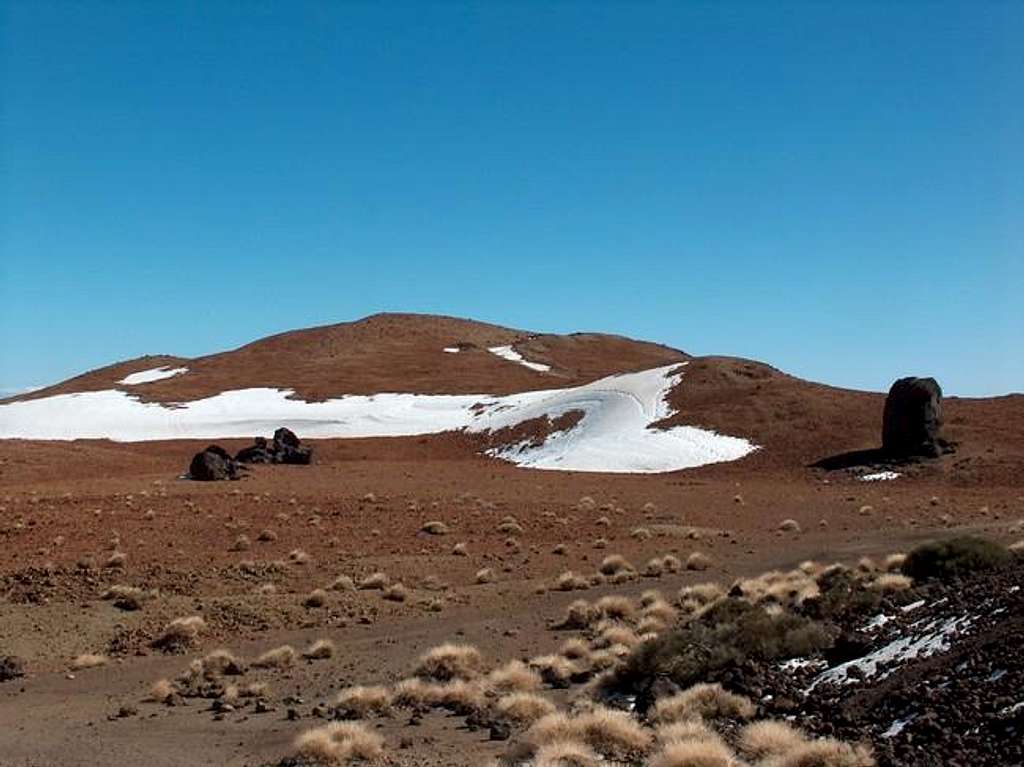 Montaña Blanca, seen from...