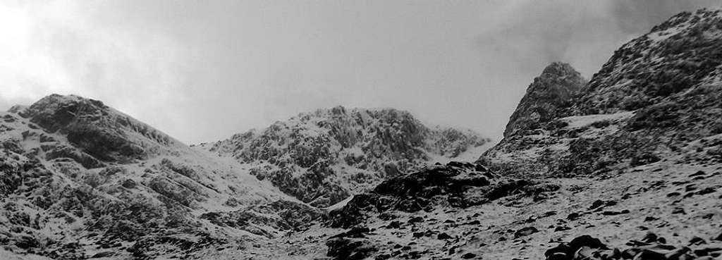 Cambridge Crag and Bowfell Buttress