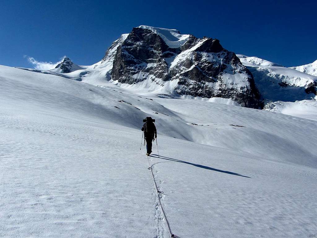 Heading for Monte Rosa