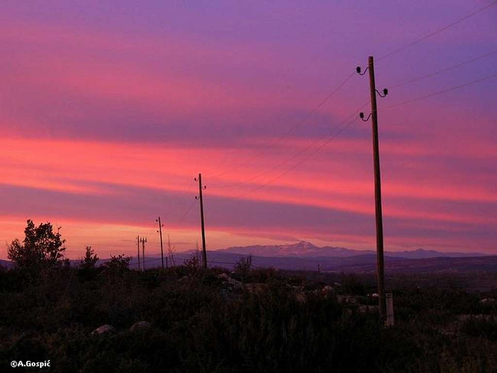 Colorful dusk