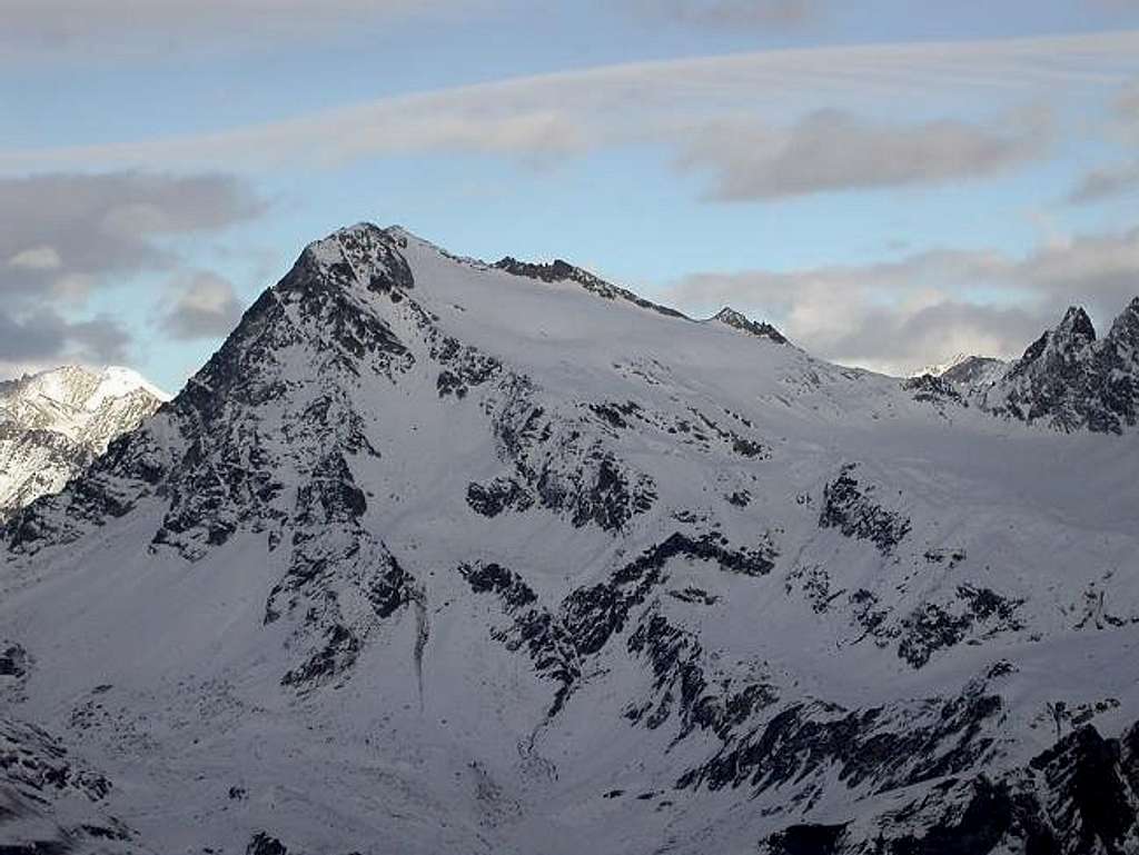 Il mont Gelè (3518 m.) dalla...