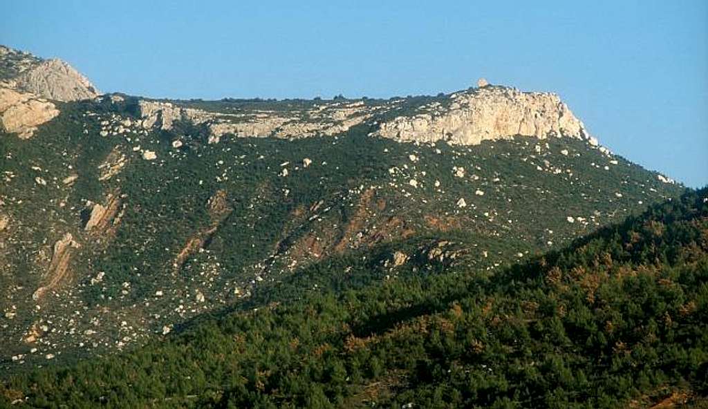 Montagne du cengle taken from...