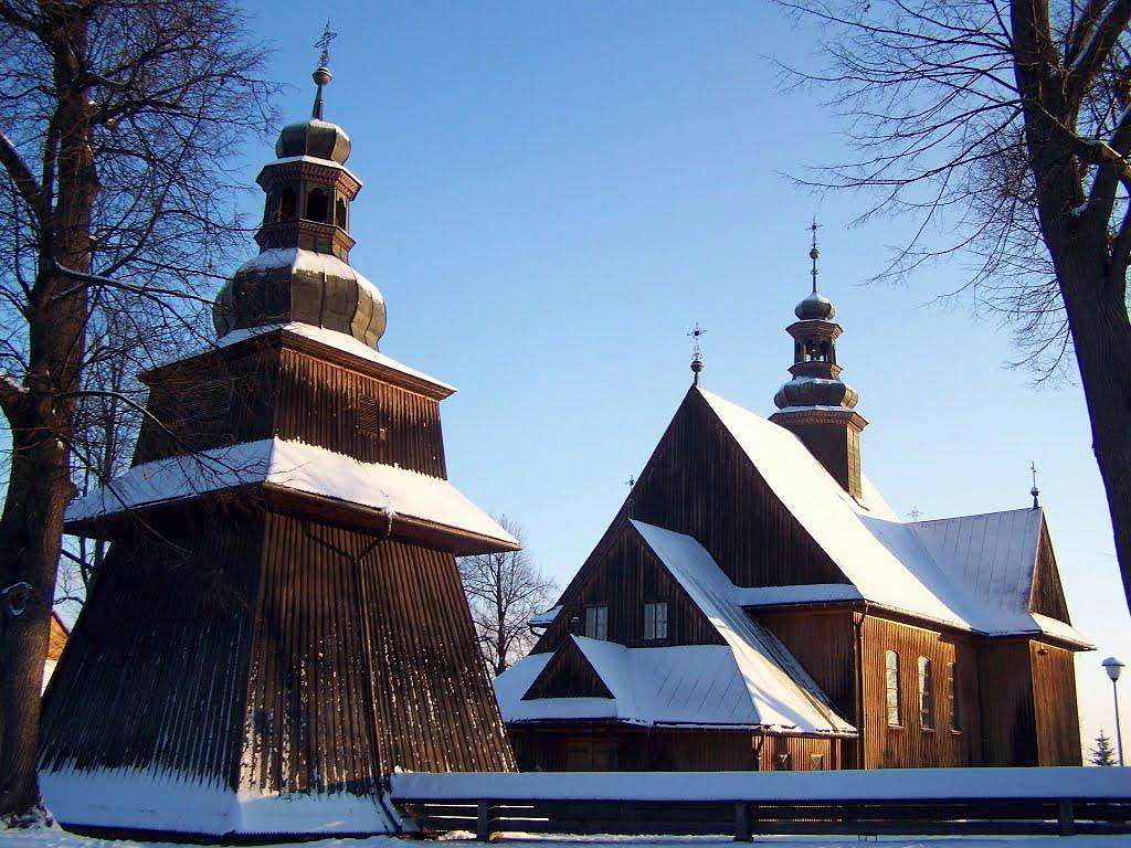 Wooden church in Spytkowice