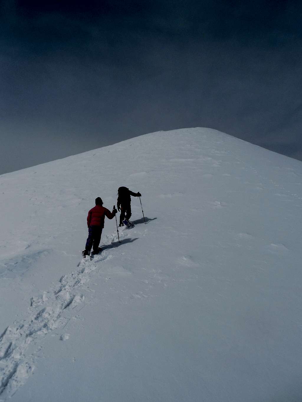 High on the ridge